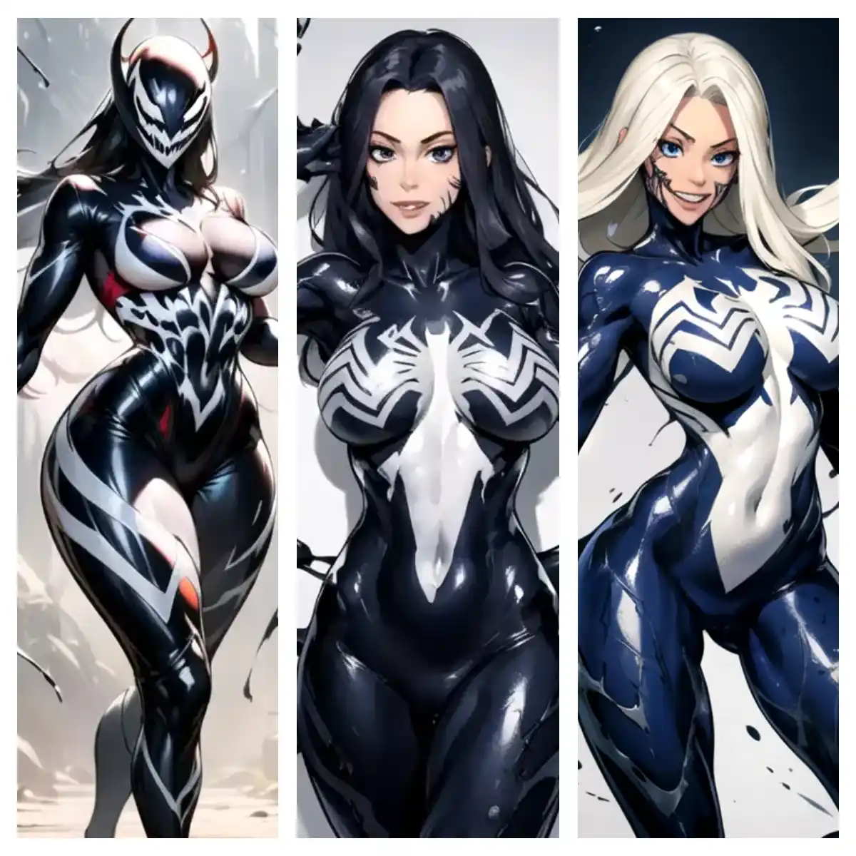 Collection of Female characters from venom